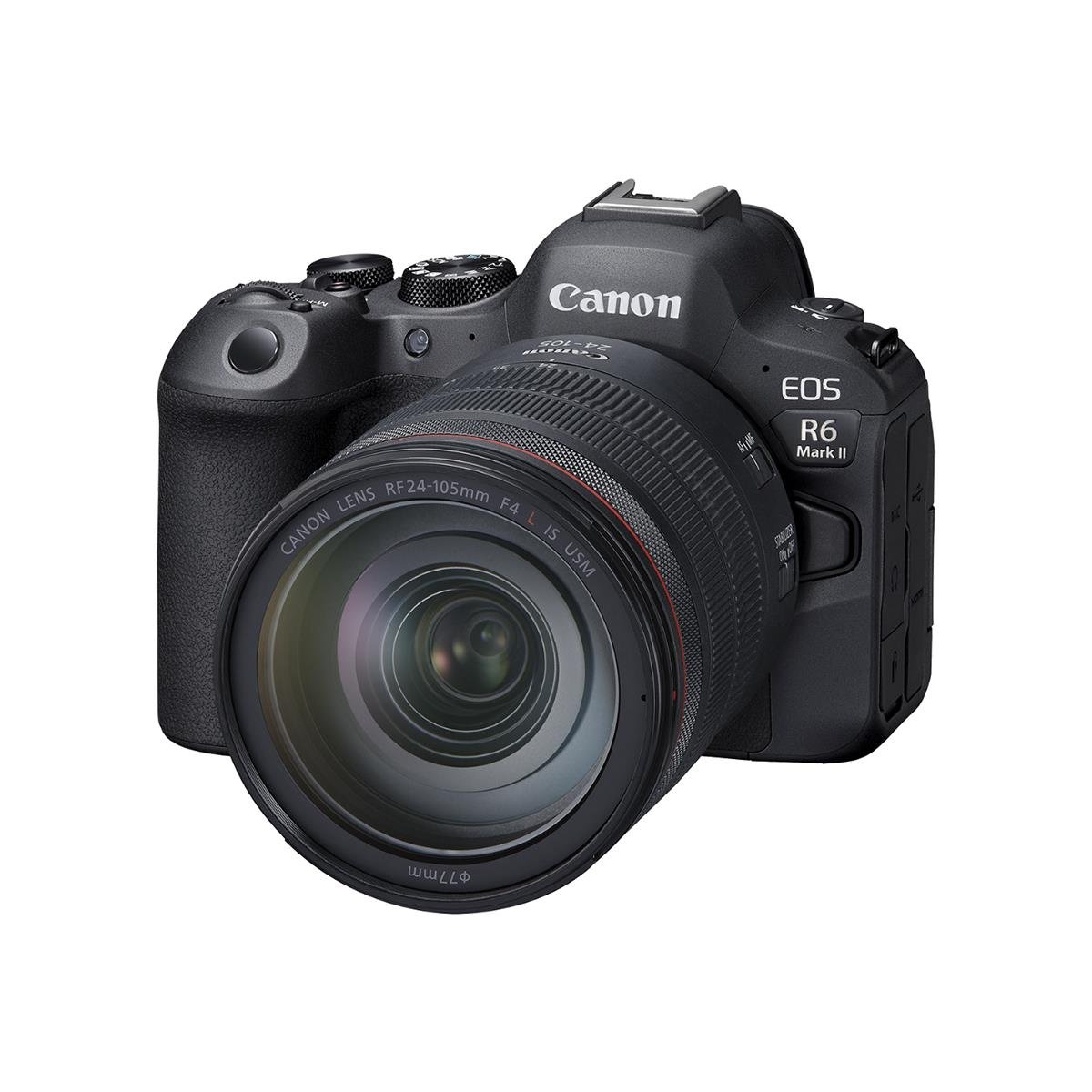 Canon - EOS R6 Mark II Mirrorless Camera with 24-105mm Lens with Free Case and Memory Card