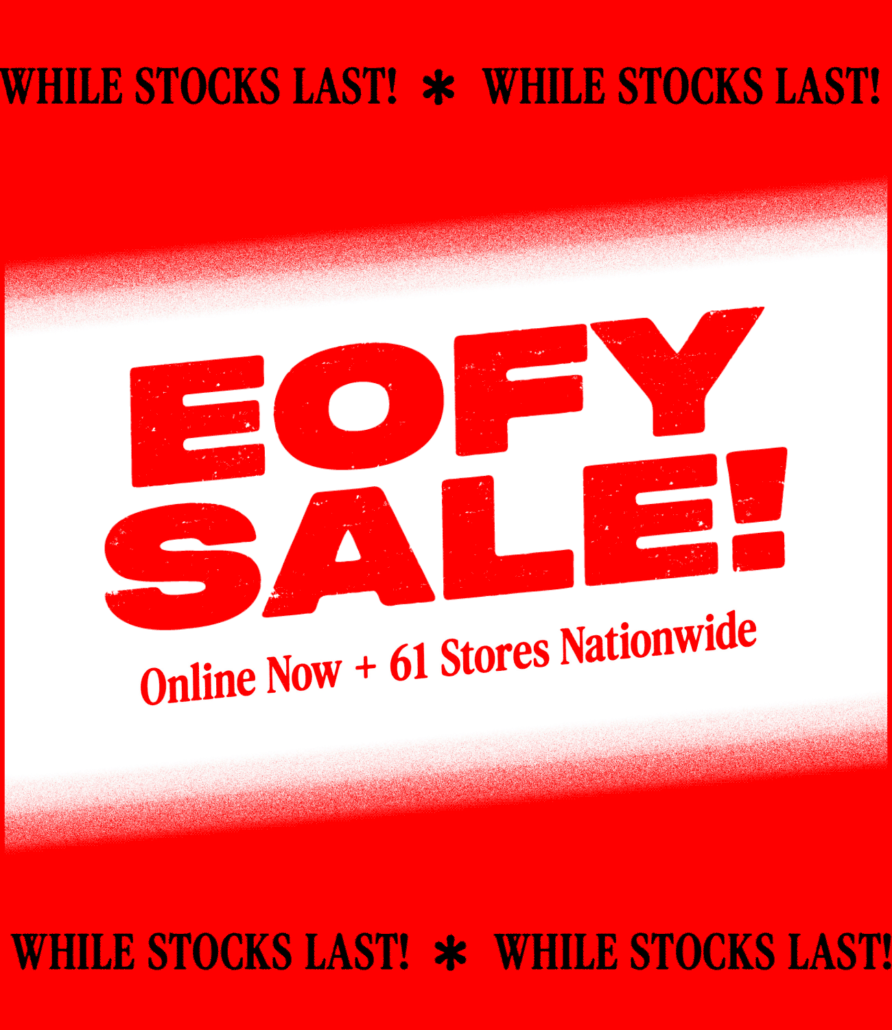 SALE on now in-store and online