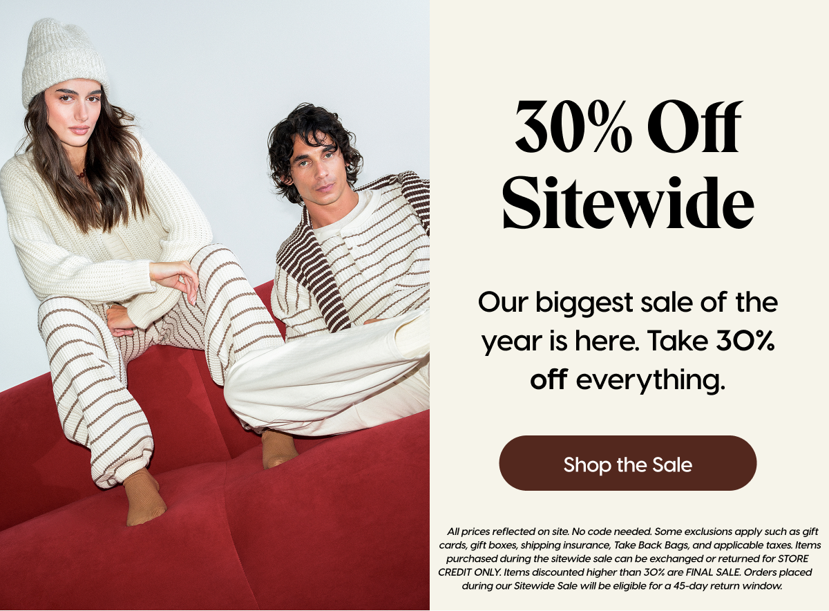 30% Off Sitewide