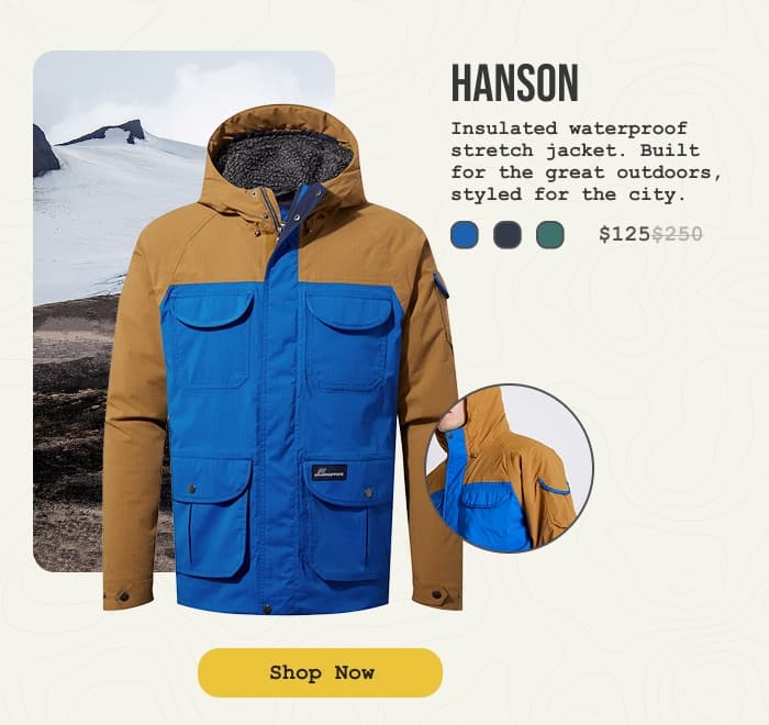 Hanson Unisex Waterproof Parka: Shop Now