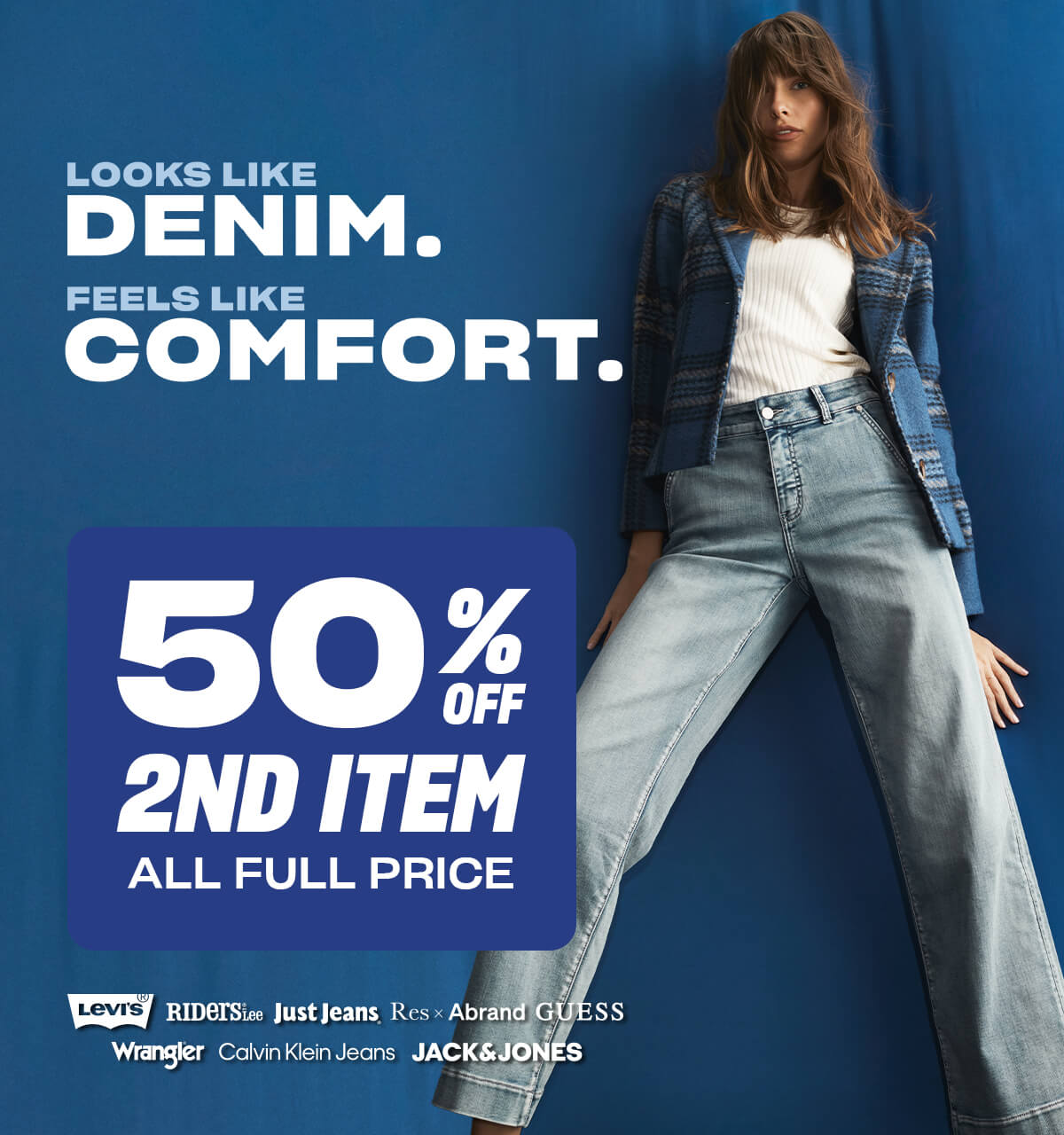 50% off 2nd item. All full price