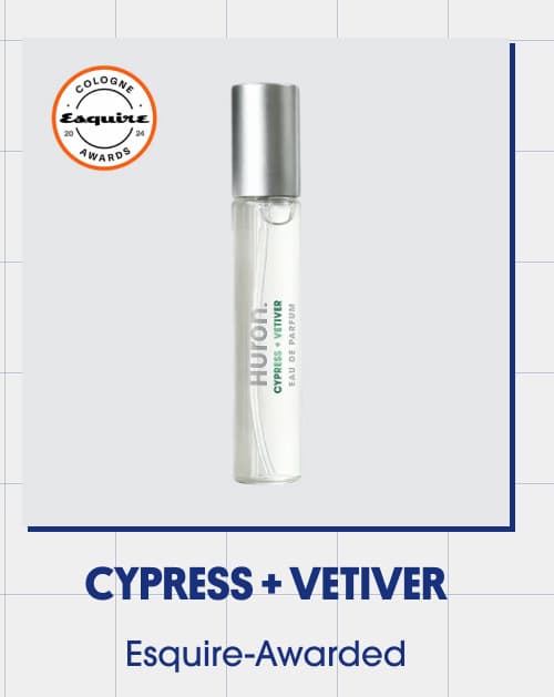 Cypress + Vetiver. Esquire-Awarded.