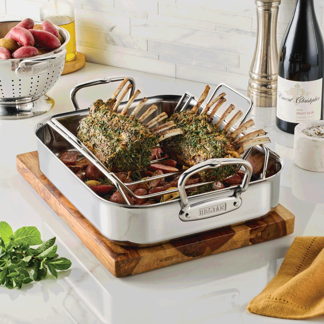 GIF: Lifestyle images of the different kinds of Hestan roasters
