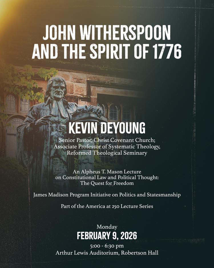 John Witherspoon Lecture