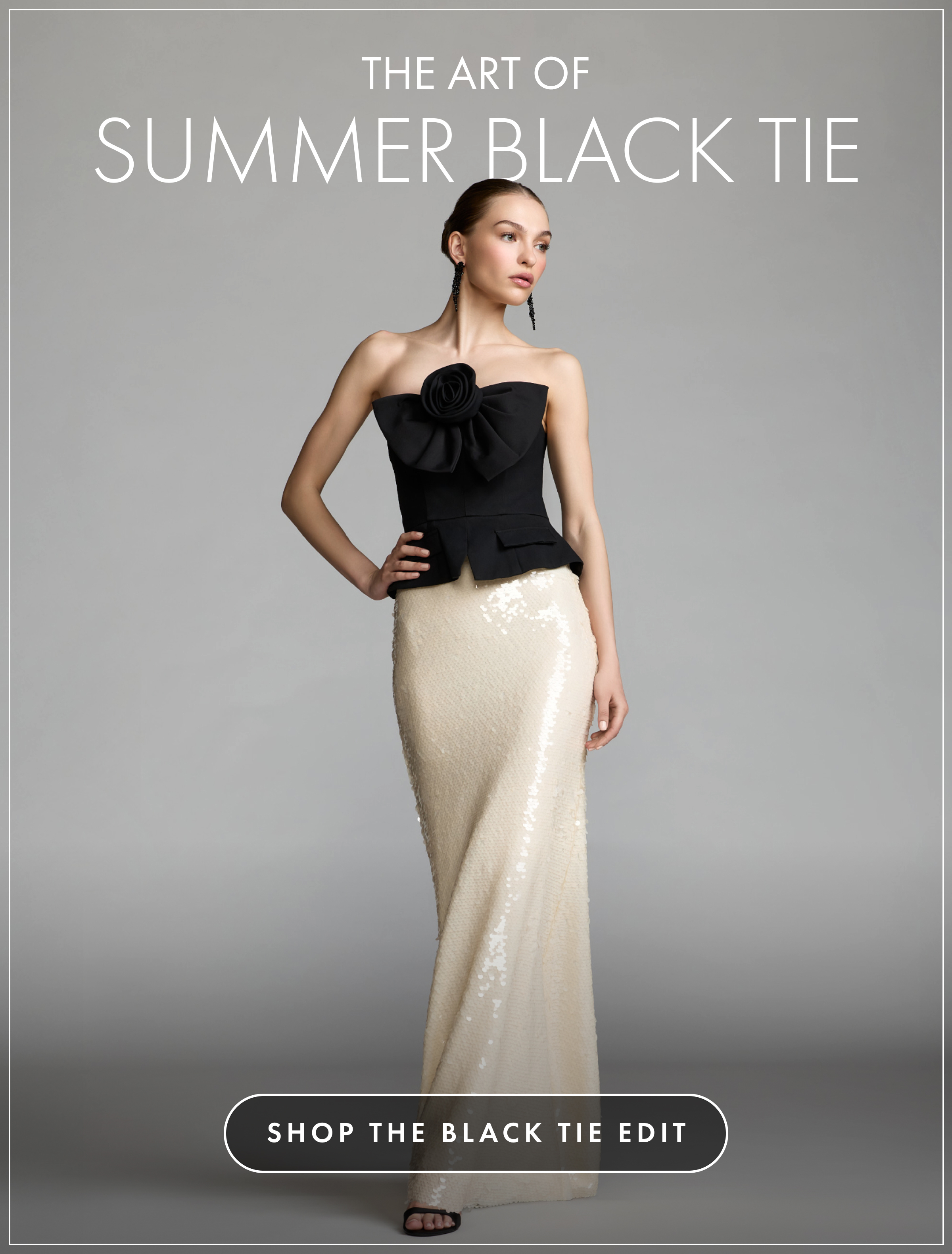 The Art of Summer Black Tie | Shop the Black Tie Edit