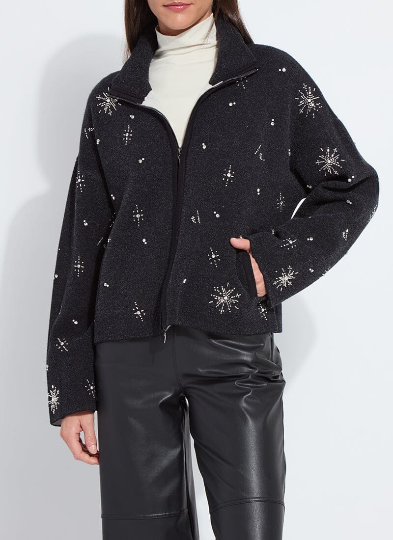 Image of Scottie Embellished Knit Jacket