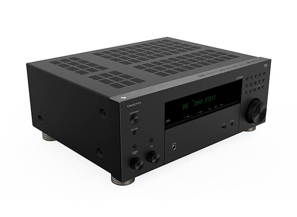 The TX-RZ30 AV Reciever on a white background