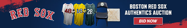 Boston Red Sox Authentics Auction. Bid Now.