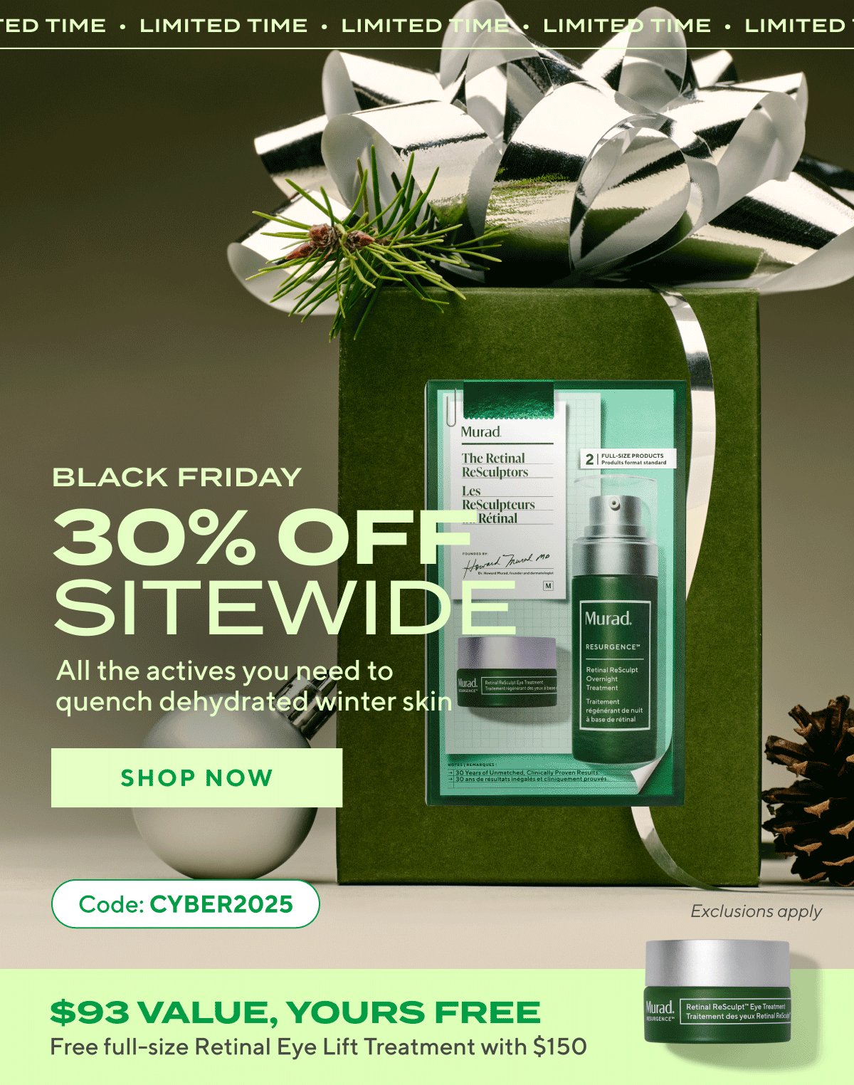 30% Off Sitewide 