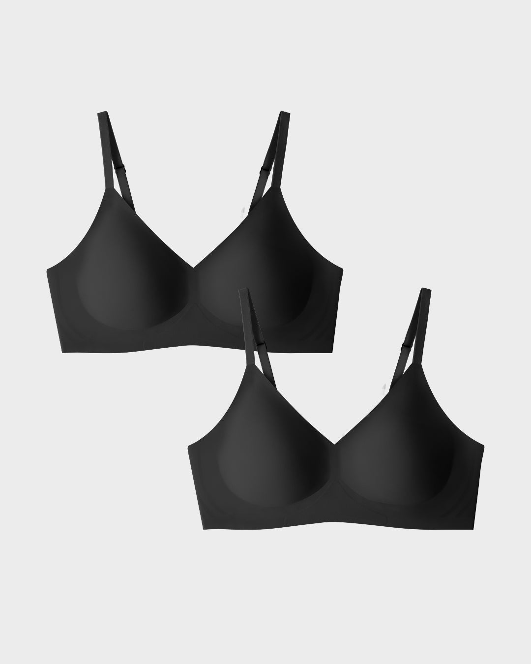 Image of Black Relief Bra Bundle