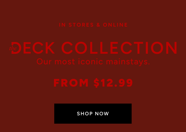 The Deck Collection Shop Men