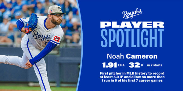 Royals Player Spotlight - Noah Cameron