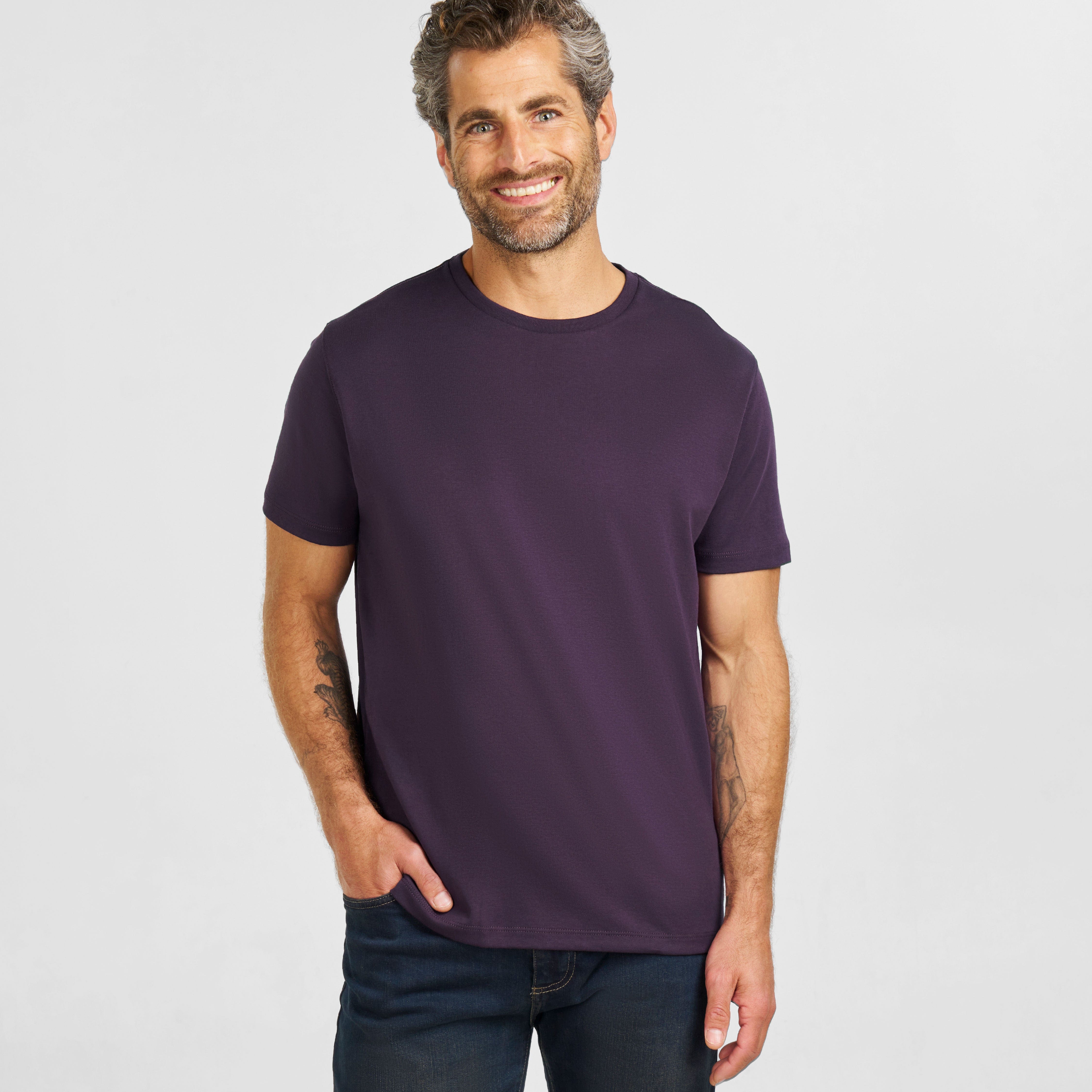 Image of Plum Luxury Soft Touch Crew Neck Tee