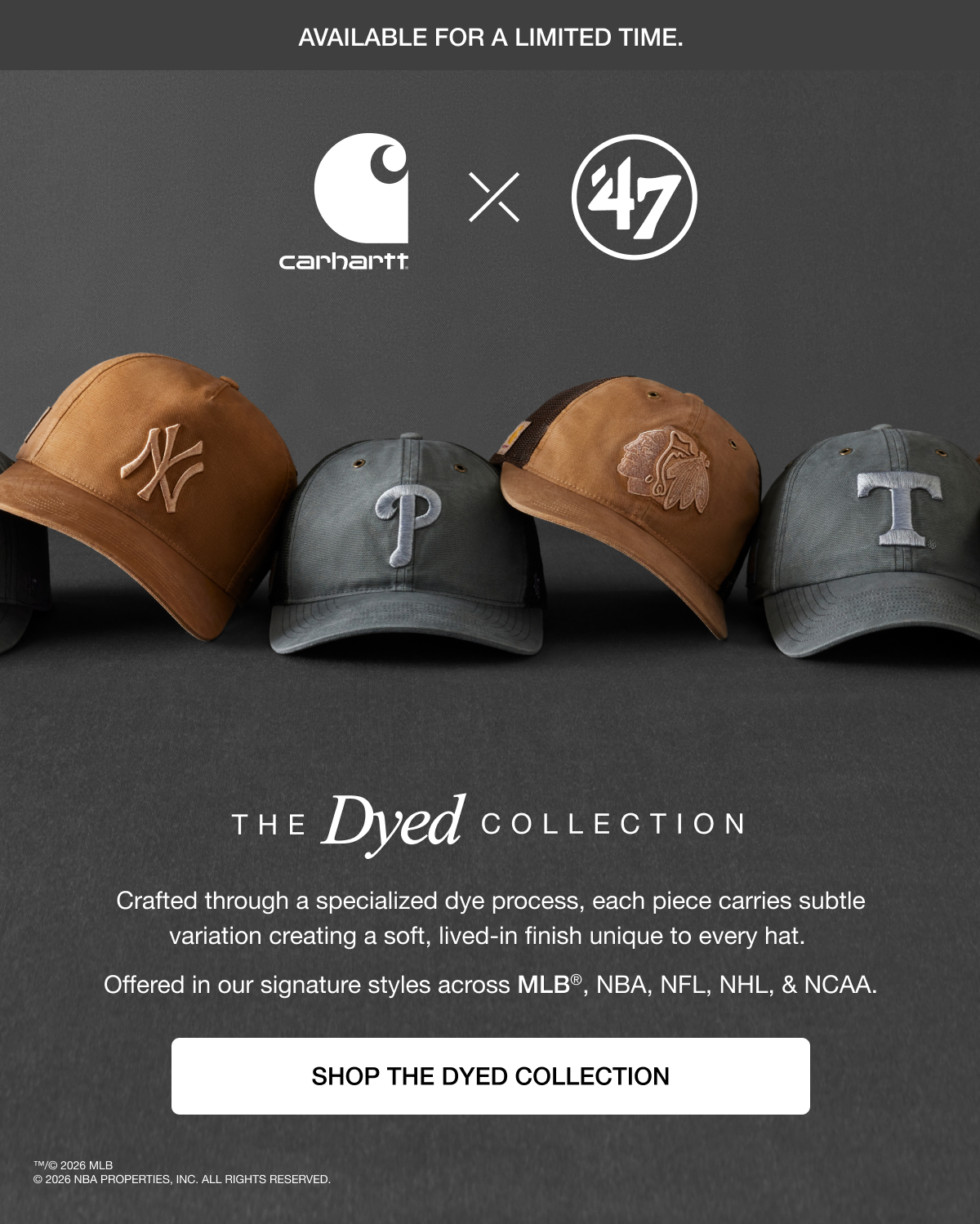 The Dyed Collection
