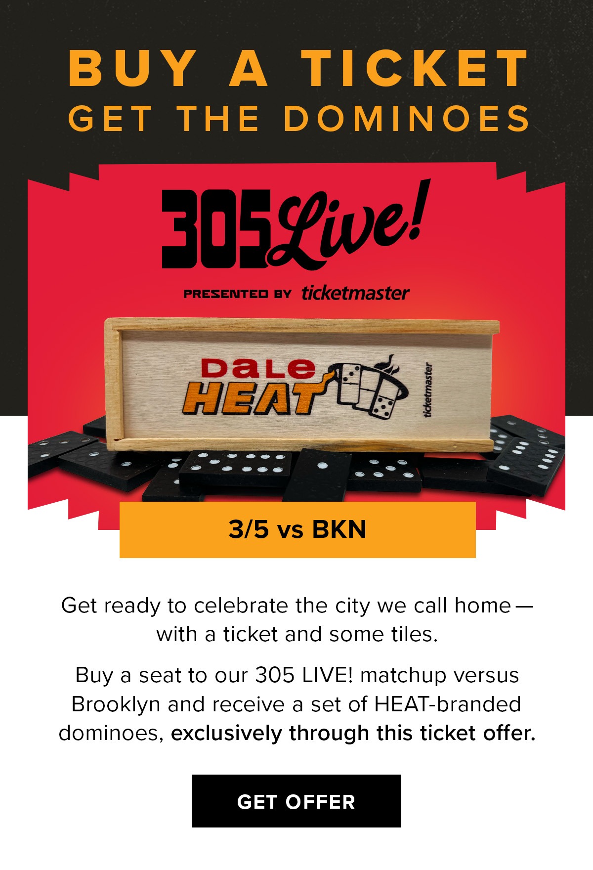 305 Live | Mar 5 vs BKN | Get Offer