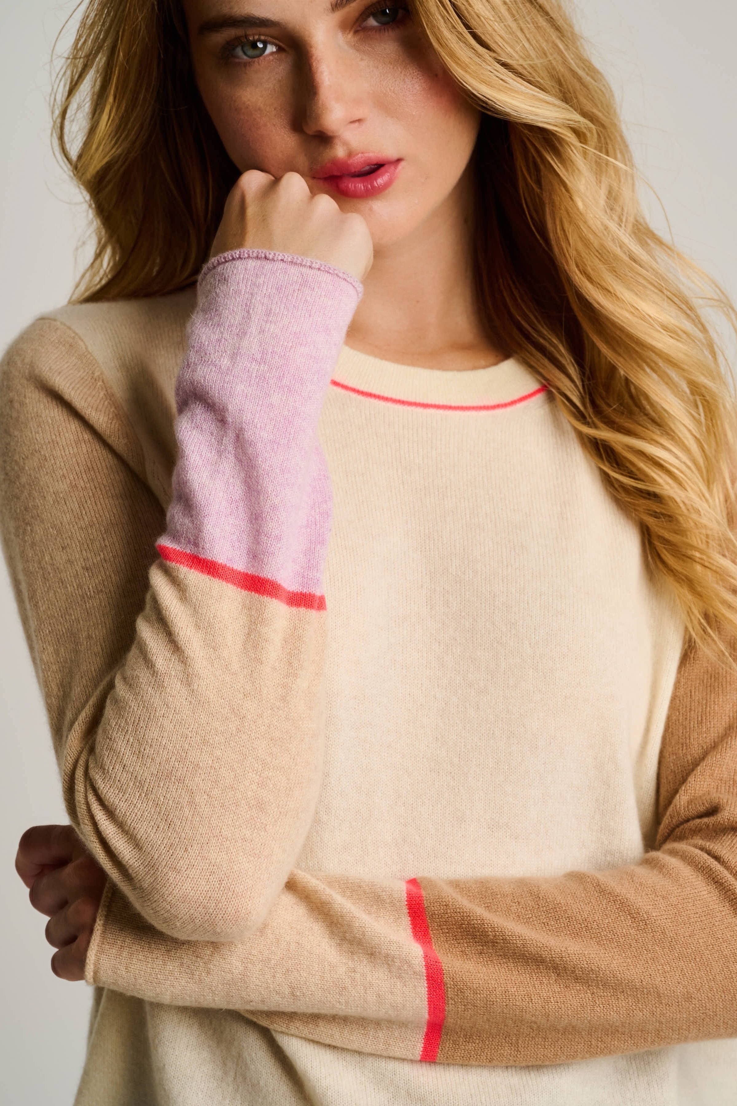 Image of BLOCK TALK CASHMERE