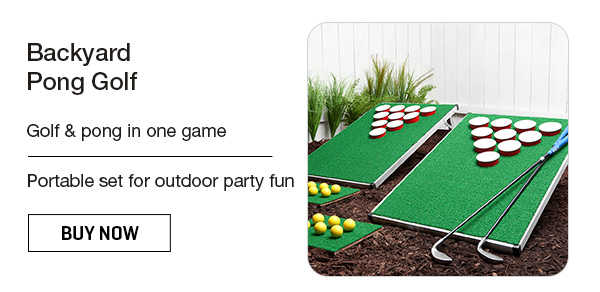 Backyard Pong Golf by Sharper Image