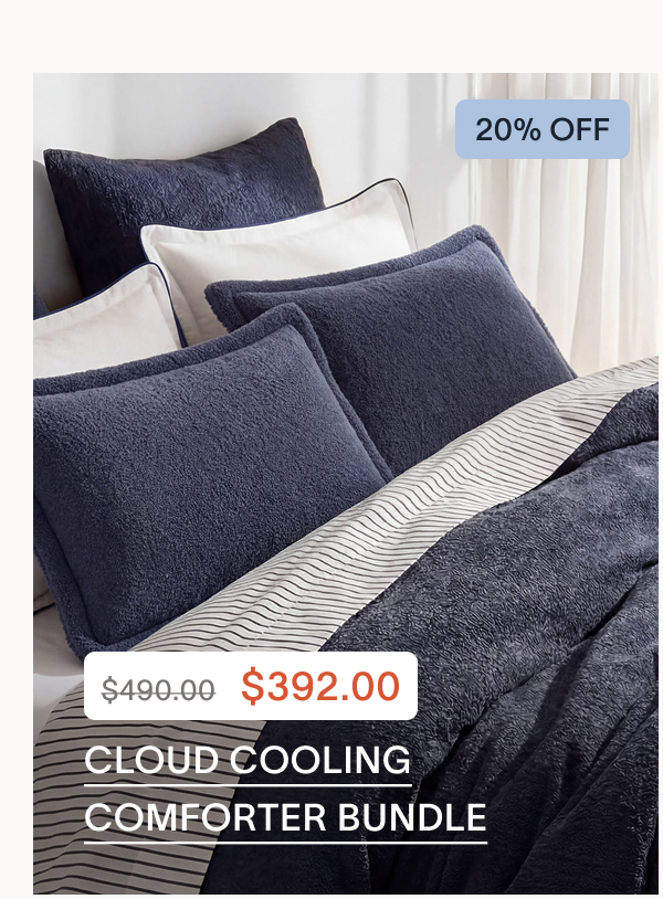 Cloud Cooling Comforter Bundle