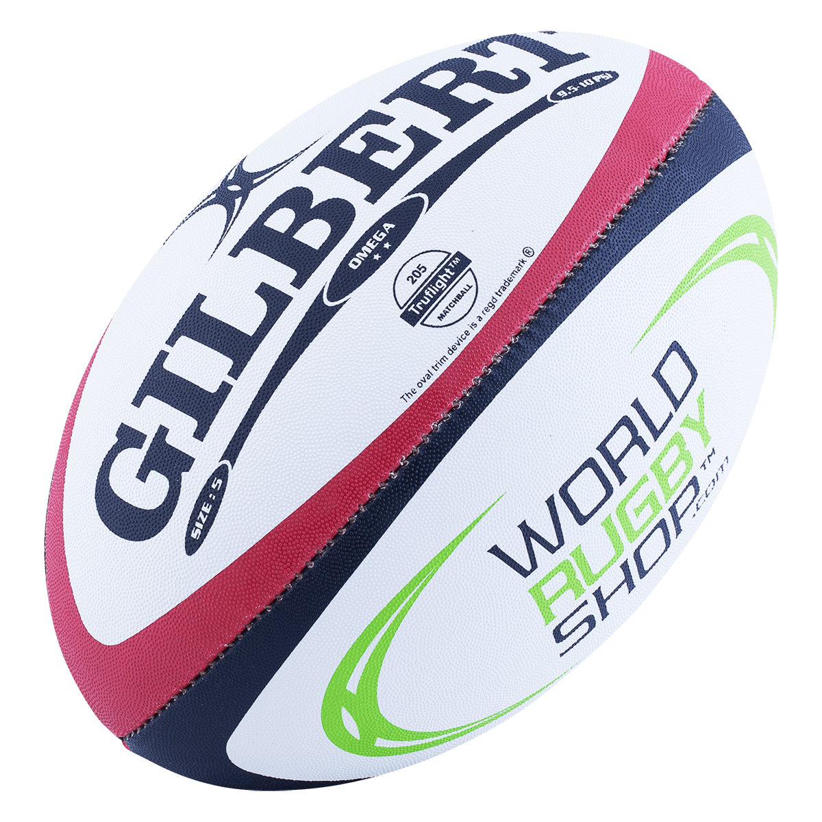 Image of Gilbert WRS Omega Match Rugby Ball