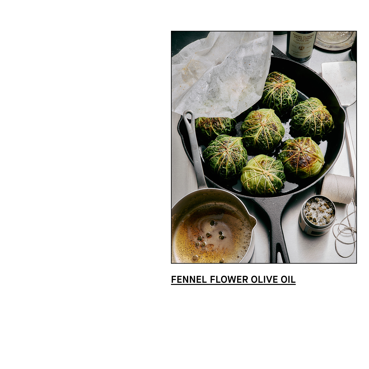 Fennel Flower Olive Oil