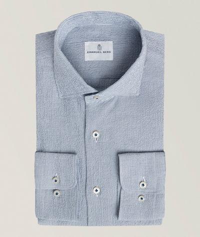 Emanuel Berg - Seersucker Sartorial Dress Shirt