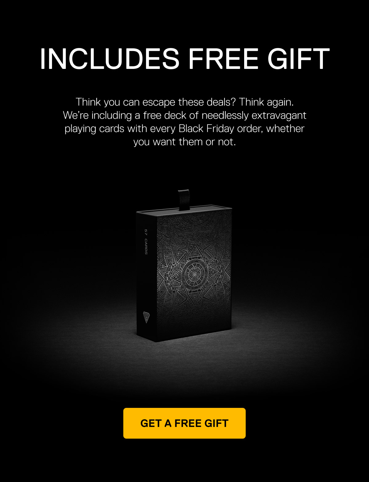 Includes free gift