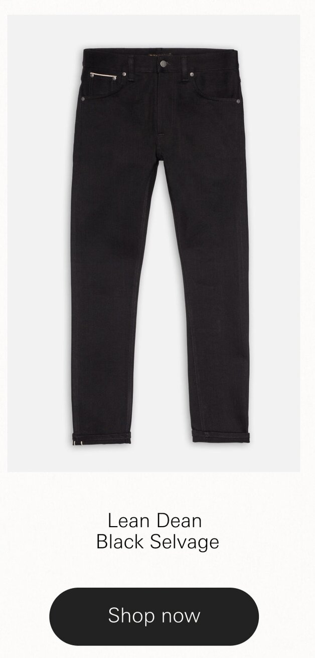 Lean Dean Dry Black Selvage