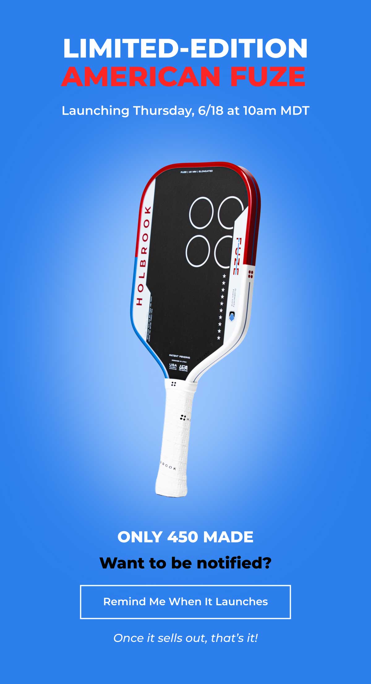 LIMITED-EDITION AMERICAN FUZE Launching 6/18