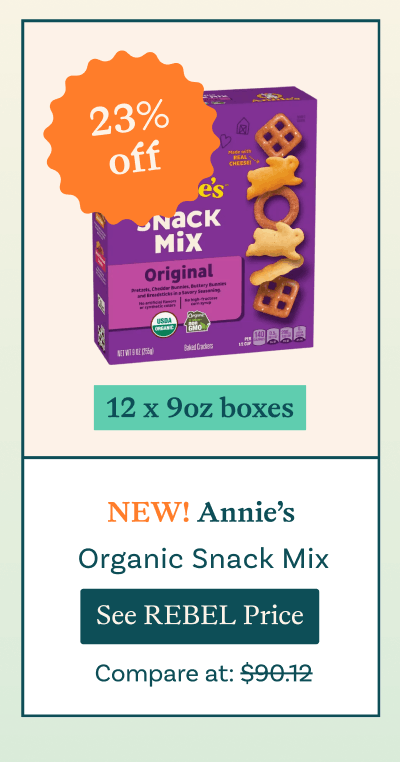 23% off Annie's