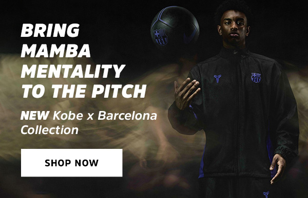 Bring Mamba mentality to the pitch - new Kobe x Barcelona Collection