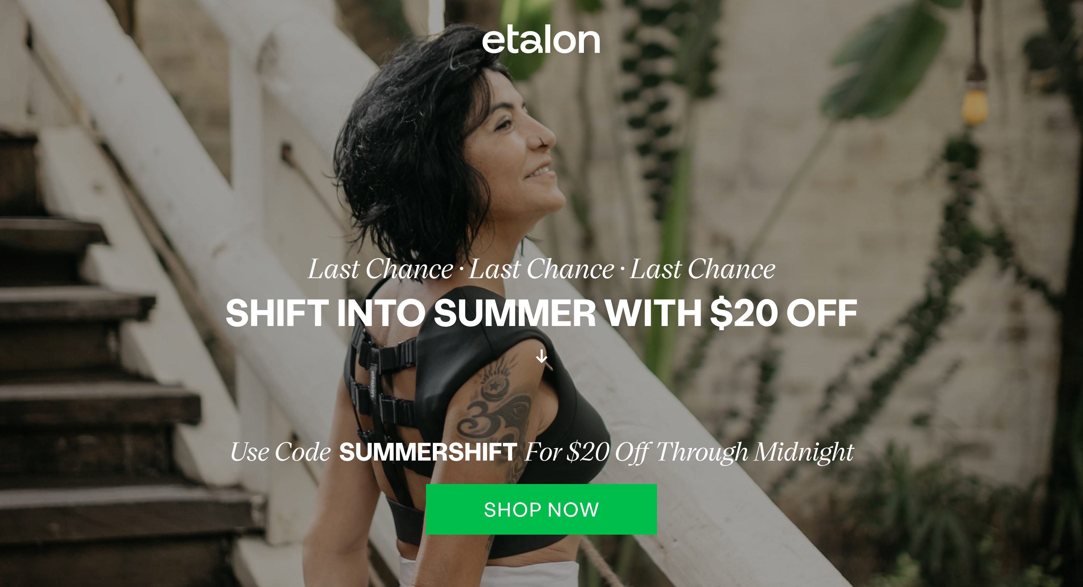Take $20 Off With Code SUMMERSHIFT