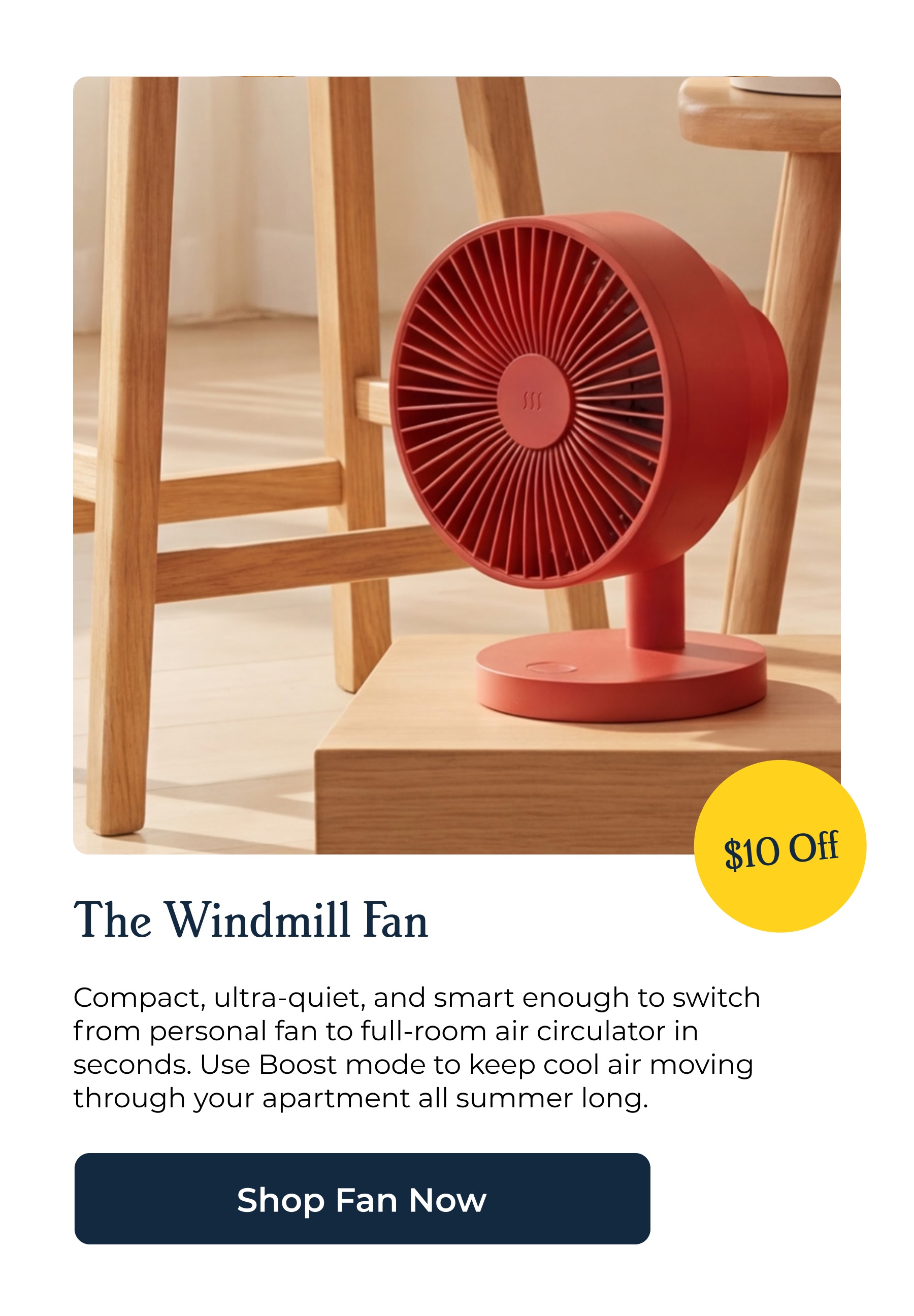 The Windmill Fan - $10 Off