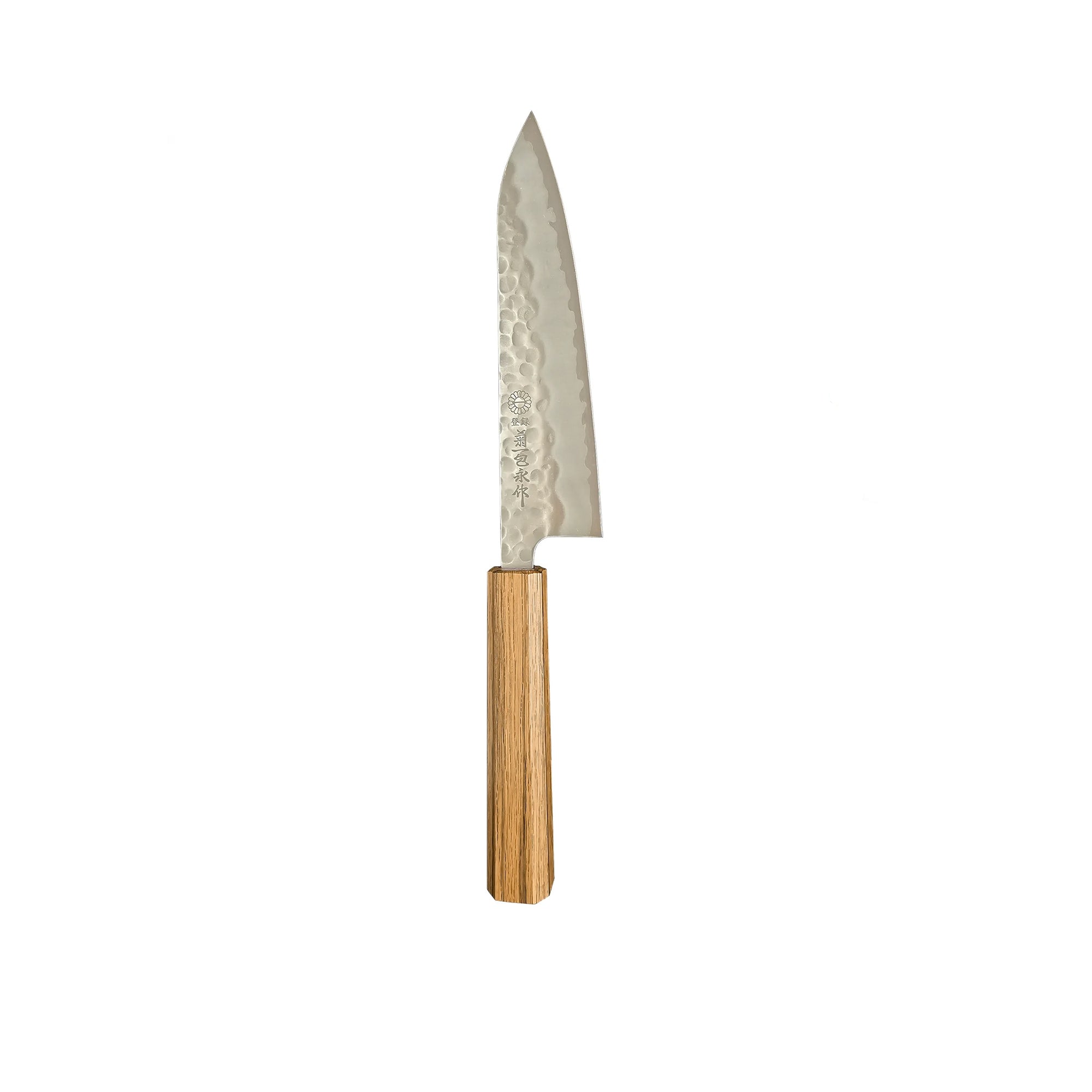 Image of Warikomi Tsuchime Carbon Steel Gyuto Knife, 7 in