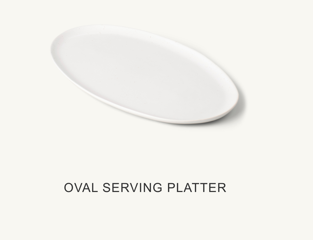 Oval Serving Platter. 