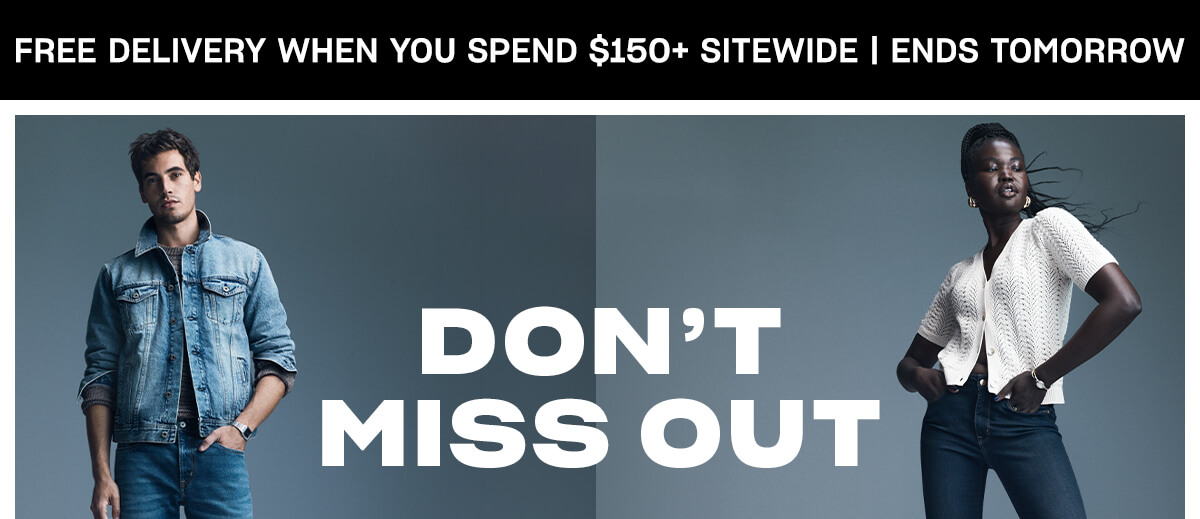 Online only. Ends Sunday. 30-40% off everything