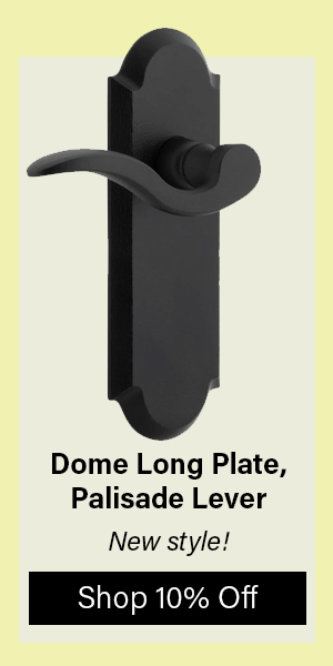 Dome Long Plate with Palisade Lever