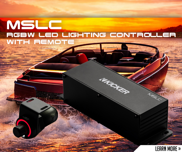 KICKER MSLC LED Lighting Controller with Remote