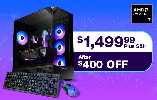 iBUYPOWER Element Gaming PC Desktop $1,599.99