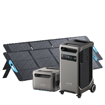 Anker SOLIX F3800 Home Backup Power Kit + 2/200W Solar Panels