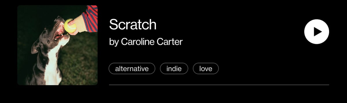 "Scratch" by Caroline Carter