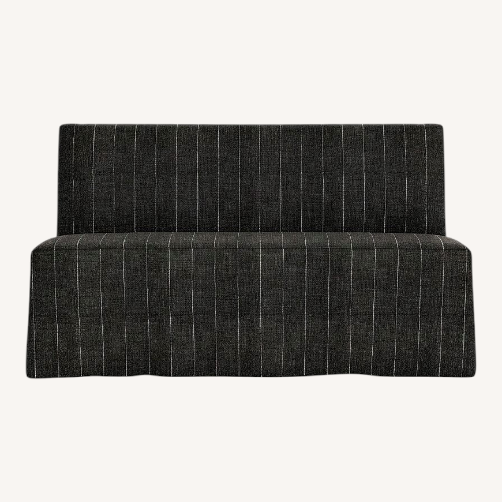 Image of Interior Define Slipcovered Bench