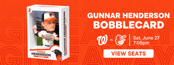 Gunnar Henderson Bobblecard | June 27