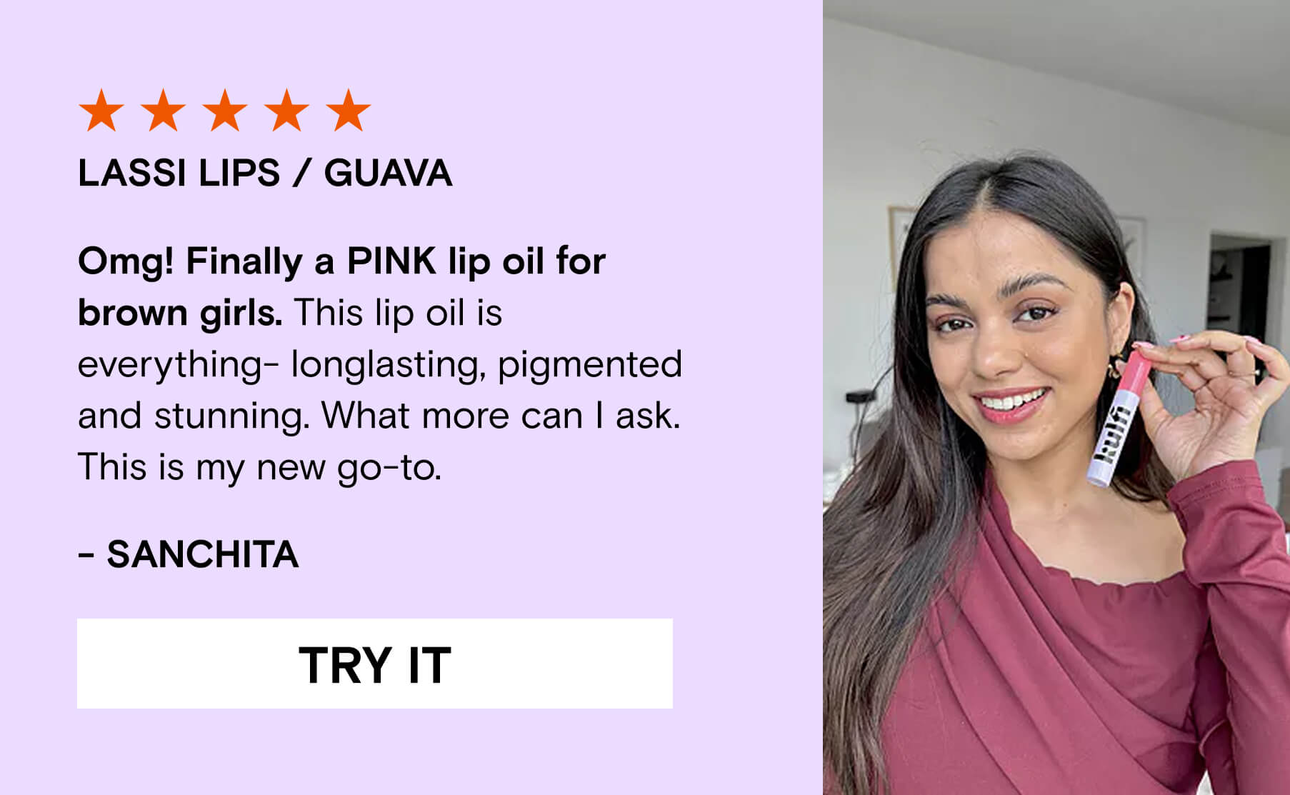 Staining Lip Oil
