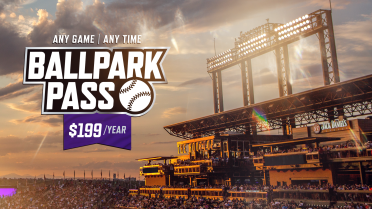 Rockies Season Ballpark Pass: $199 for the year! Any Game, Any Time.