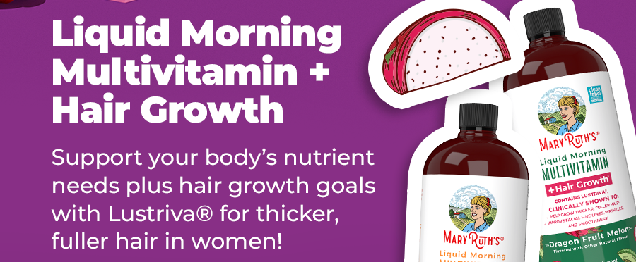 Liquid Morning Multivitamin + Hair Growth