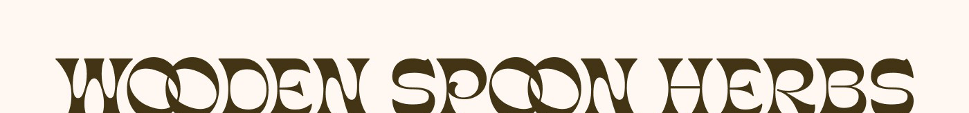 WOODEN SPOON HERBS