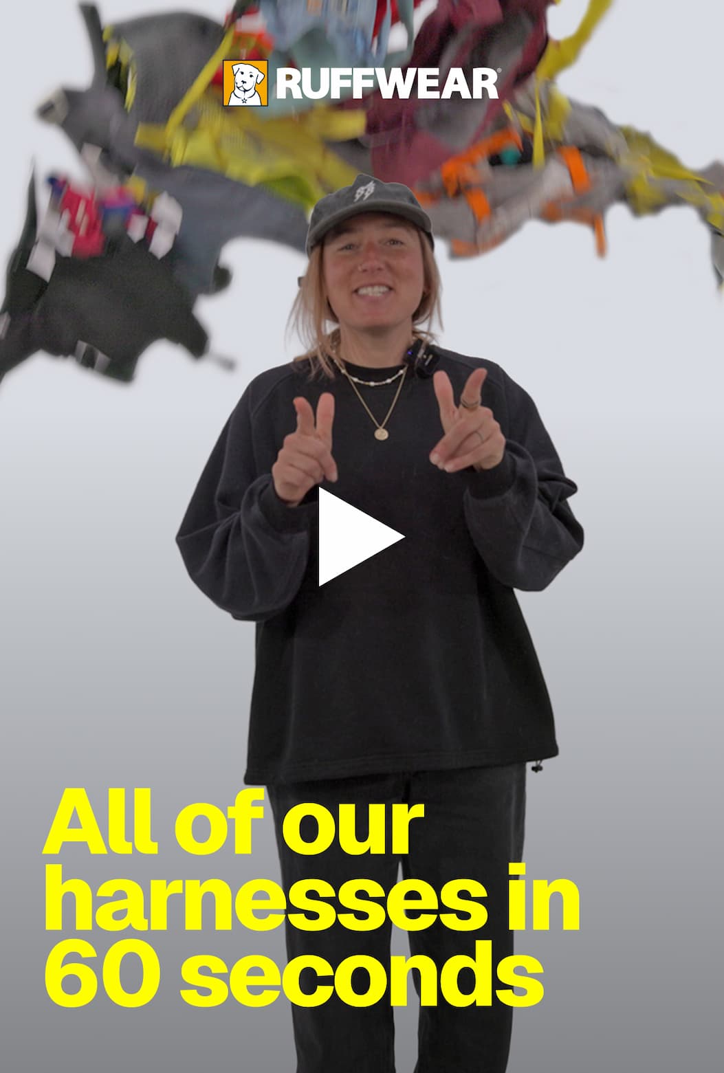 All of our harnesses in 60 seconds. How many do you know? Watch our video.