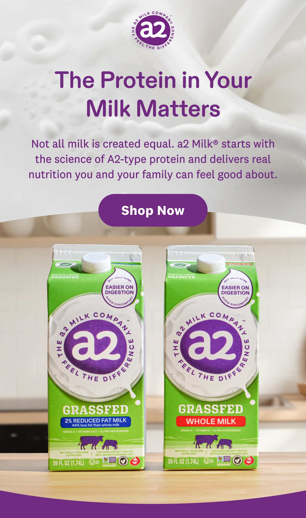 Shop a2 Milk®
