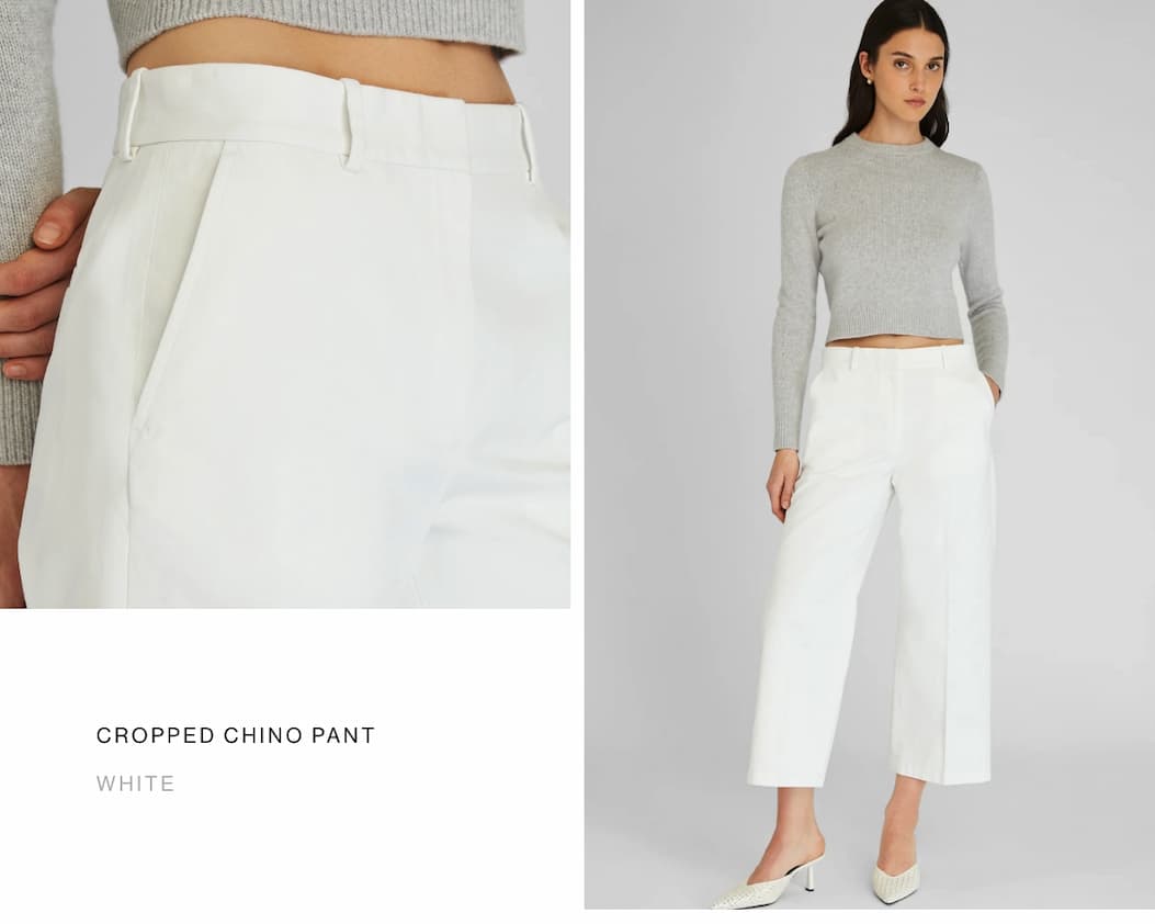 Cropped Chino Pant