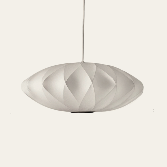 Nelson Saucer Crisscross Bubble Pendant